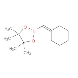 Aobchem&nbsp;2-(Cyclohexylidenemethyl)-4 4 5 5-tetramethyl-1 3 2-dioxaborolane | ≥95% | CAS 74213-49-3 | C13H23BO2 | 1g
