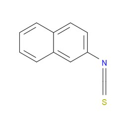 Aobchem&nbsp;2-Naphthyl isothiocyanate | 95% | CAS 1636-33-5 | C11H7NS | 500mg