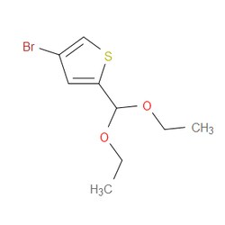 Aobchem&nbsp;4-Bromo-2-(diethoxymethyl)thiophene | 97% | CAS 1487-22-5 | C9H13BrO2S | 250mg