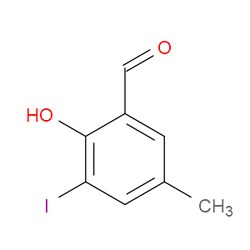 Aobchem&nbsp;2-Hydroxy-3-iodo-5-methylbenzaldehyde | 97% | CAS 56140-67-1 | C8H7IO2 | 250mg