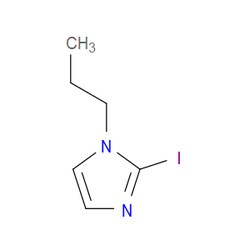 Aobchem&nbsp;2-Iodo-1-propyl-1H-imidazole | 95% | CAS 2137840-27-6 | C6H9IN2 | 250mg