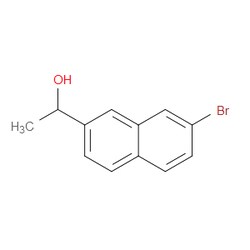 Aobchem&nbsp;1-(7-Bromonaphthalen-2-yl)ethanol | 95% | CAS 72775-35-0 | C12H11BrO | 1g