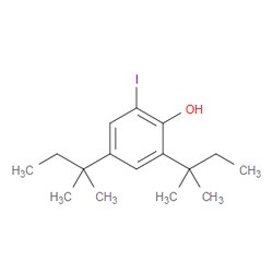 Aobchem&nbsp;2-Iodo-4 6-di-tert-pentylphenol | 97% | CAS 566913-64-2 | C16H25IO | 250mg