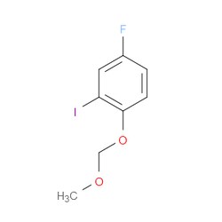 Aobchem&nbsp;4-Fluoro-2-iodo-1-(methoxymethoxy)benzene | 95% | CAS 2643368-14-1 | C8H8FIO2 | 500mg