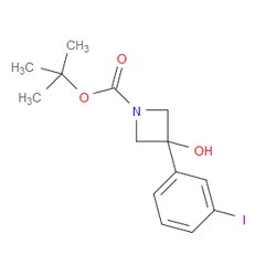 Aobchem&nbsp;Tert-butyl 3-hydroxy-3-(3-iodophenyl)azetidine-1-carboxylate | 95% | C14H18INO3 | 1g