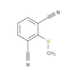 Aobchem&nbsp;2-(Methylthio)isophthalonitrile | 95% | CAS 1865009-91-1 | C9H6N2S | 250mg