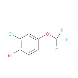 Aobchem&nbsp;1-Bromo-2-chloro-3-iodo-4-(trifluoromethoxy)benzene | 97% | CAS 2387036-68-0 | C7H2BrClF3IO | 1g
