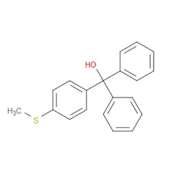 Aobchem&nbsp;4-(Methylthio)-   -diphenylbenzenemethanol | 95% | CAS 19620-61-2 | C20H18OS | 5g
