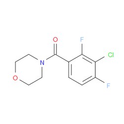 Aobchem&nbsp;(3-Chloro-2 4-difluorophenyl)(morpholino)methanone | 97% | CAS 2764732-45-6 | C11H10ClF2NO2 | 1g