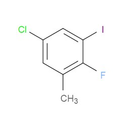 Aobchem&nbsp;5-Chloro-2-fluoro-1-iodo-3-methylbenzene | 97% | CAS 1805523-97-0 | C7H5ClFI | 1g