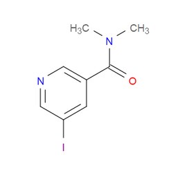 Aobchem&nbsp;5-Iodo-N N-dimethylnicotinamide | 95% | CAS 1850319-95-7 | C8H9IN2O | 5g