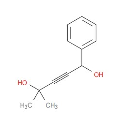 Aobchem&nbsp;4-Methyl-1-phenylpent-2-yne-1 4-diol | 95% | CAS 5111-41-1 | C12H14O2 | 5g