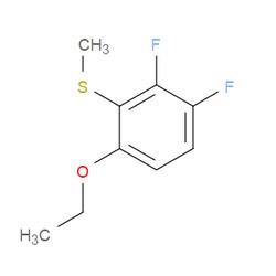 Aobchem&nbsp;(6-Ethoxy-2 3-difluorophenyl)(methyl)sulfane | 97% | CAS 1569101-77-4 | C9H10F2OS | 5g