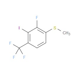 Aobchem&nbsp;(2-Fluoro-3-iodo-4-(trifluoromethyl)phenyl)(methyl)sulfane | 97% | CAS 2705760-71-8 | C8H5F4IS | 1g