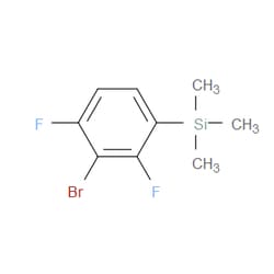 Aobchem&nbsp;(3-Bromo-2 4-difluorophenyl)trimethylsilane | 95% | CAS 2167732-03-6 | C9H11BrF2Si | 5g