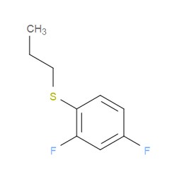Aobchem&nbsp;(2 4-Difluorophenyl)(propyl)sulfane | 95% | CAS 1864414-68-5 | C9H10F2S | 1g