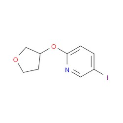 Aobchem&nbsp;5-Iodo-2-[(tetrahydro-3-furanyl)oxy]pyridine | 95% | CAS 2166942-99-8 | C9H10INO2 | 5g