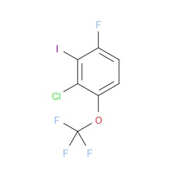Aobchem&nbsp;2-Chloro-4-fluoro-3-iodo-1-(trifluoromethoxy)benzene | 95% | CAS 2387264-96-0 | C7H2ClF4IO | 5g
