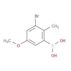 Aobchem&nbsp;(3-Bromo-5-methoxy-2-methylphenyl)boronic acid | 97% | C8H10BBrO3 | 500mg