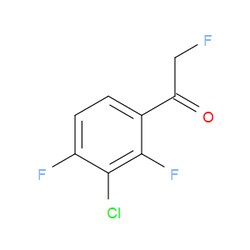 Aobchem&nbsp;1-(3-Chloro-2 4-difluorophenyl)-2-fluoroethanone | 97% | CAS 2901106-17-8 | C8H4ClF3O | 500mg