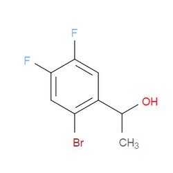 Aobchem&nbsp;1-(2-Bromo-4 5-difluorophenyl)ethanol | 95% | CAS 1232407-48-5 | C8H7BrF2O | 1g