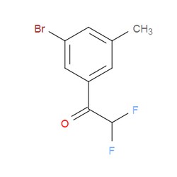 Aobchem&nbsp;1-(3-Bromo-5-methylphenyl)-2 2-difluoroethanone | 97% | CAS 2229369-88-2 | C9H7BrF2O | 1g