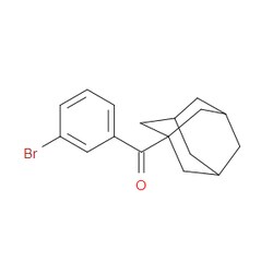 Aobchem&nbsp;(3-Bromophenyl)tricyclo[3 3 1 13 7]dec-1-ylmethanone | 95% | CAS 1801648-17-8 | C17H19BrO | 1g