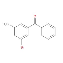 Aobchem&nbsp;Methanone  (3-bromo-5-methylphenyl)phenyl- | 95% | CAS 1565519-73-4 | C14H11BrO | 250mg