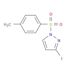 Aobchem&nbsp;3-Iodo-1-tosyl-1H-pyrazole | 95% | CAS 1042073-27-7 | C10H9IN2O2S | 250mg