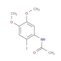 Aobchem&nbsp;N-(2-iodo-4 5-dimethoxyphenyl)acetamide | 95% | CAS 550372-53-7 | C10H12INO3 | 500mg