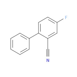 Aobchem&nbsp;4-Fluoro[1 1 -biphenyl]-2-carbonitrile | 97% | CAS 1072206-95-1 | C13H8FN | 500mg