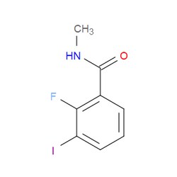 Aobchem&nbsp;2-Fluoro-3-iodo-N-methylbenzamide | 95% | CAS 2807473-96-5 | C8H7FINO | 5g