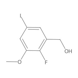 Aobchem&nbsp;(2-Fluoro-5-iodo-3-methoxyphenyl)methanol | 95% | CAS 2091048-07-4 | C8H8FIO2 | 500mg