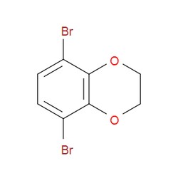 Aobchem&nbsp;5 8-Dibromo-2 3-dihydro-1 4-benzodioxin | 97% | CAS 2385024-17-7 | C8H6Br2O2 | 5g