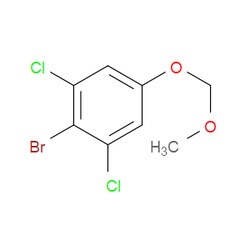 Aobchem&nbsp;2-Bromo-1 3-dichloro-5-(methoxymethoxy)benzene | 95% | CAS 345200-89-7 | C8H7BrCl2O2 | 250mg