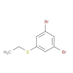 Aobchem&nbsp;(3 5-Dibromophenyl)(ethyl)sulfane | 97% | CAS 1822762-64-0 | C8H8Br2S | 1g