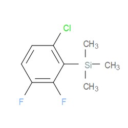 Aobchem&nbsp;(6-Chloro-2 3-difluorophenyl)trimethylsilane | 95% | CAS 1866096-52-7 | C9H11ClF2Si | 1g