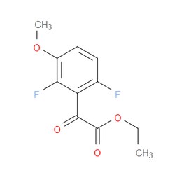 Aobchem&nbsp;Ethyl 2-(2 6-difluoro-3-methoxyphenyl)-2-oxoacetate | 95% | CAS 1898331-54-8 | C11H10F2O4 | 1g