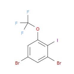 Aobchem&nbsp;1 5-Dibromo-2-iodo-3-(trifluoromethoxy)benzene | 97% | CAS 1000578-23-3 | C7H2Br2F3IO | 250mg