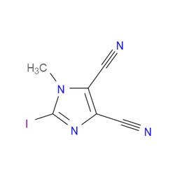 Aobchem&nbsp;2-Iodo-1-methyl-1H-imidazole-4 5-dicarbonitrile | 97% | CAS 223912-23-0 | C6H3IN4 | 250mg