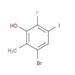 Aobchem&nbsp;3-Bromo-6-fluoro-5-iodo-2-methylphenol | 97% | C7H5BrFIO | 250mg