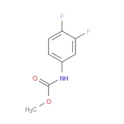 Aobchem&nbsp;N-(3 4-difluorophenyl)methoxycarboxamide | 95% | CAS 225385-91-1 | C8H7F2NO2 | 500mg