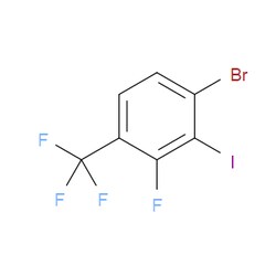 Aobchem&nbsp;1-Bromo-3-fluoro-2-iodo-4-(trifluoromethyl)benzene | 97% | CAS 2387157-41-5 | C7H2BrF4I | 1g
