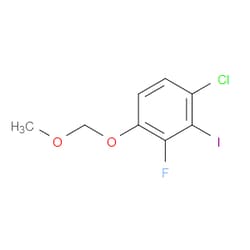 Aobchem&nbsp;1-Chloro-3-fluoro-2-iodo-4-(methoxymethoxy)benzene | 95% | CAS 2764729-38-4 | C8H7ClFIO2 | 250mg