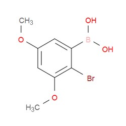 Aobchem&nbsp;(2-Bromo-3 5-dimethoxyphenyl)boronic acid | 95% | C8H10BBrO4 | 1g