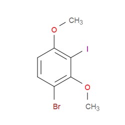 Aobchem&nbsp;1-Bromo-3-iodo-2 4-dimethoxybenzene | 97% | CAS 497224-61-0 | C8H8BrIO2 | 250mg