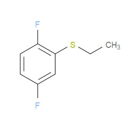 Aobchem&nbsp;(2 5-Difluorophenyl)(ethyl)sulfane | 97% | CAS 1823329-95-8 | C8H8F2S | 250mg