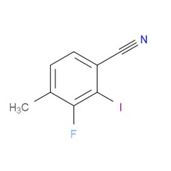 Aobchem&nbsp;3-Fluoro-2-iodo-4-methylbenzonitrile | 97% | CAS 2091526-61-1 | C8H5FIN | 5g