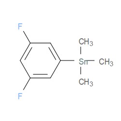 Aobchem&nbsp;(3 5-Difluorophenyl)trimethylstannane | 95% | CAS 129436-28-8 | C9H12F2Sn | 500mg