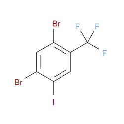 Aobchem&nbsp;1 5-Dibromo-2-iodo-4-(trifluoromethyl)benzene | 97% | CAS 2383685-84-3 | C7H2Br2F3I | 1g